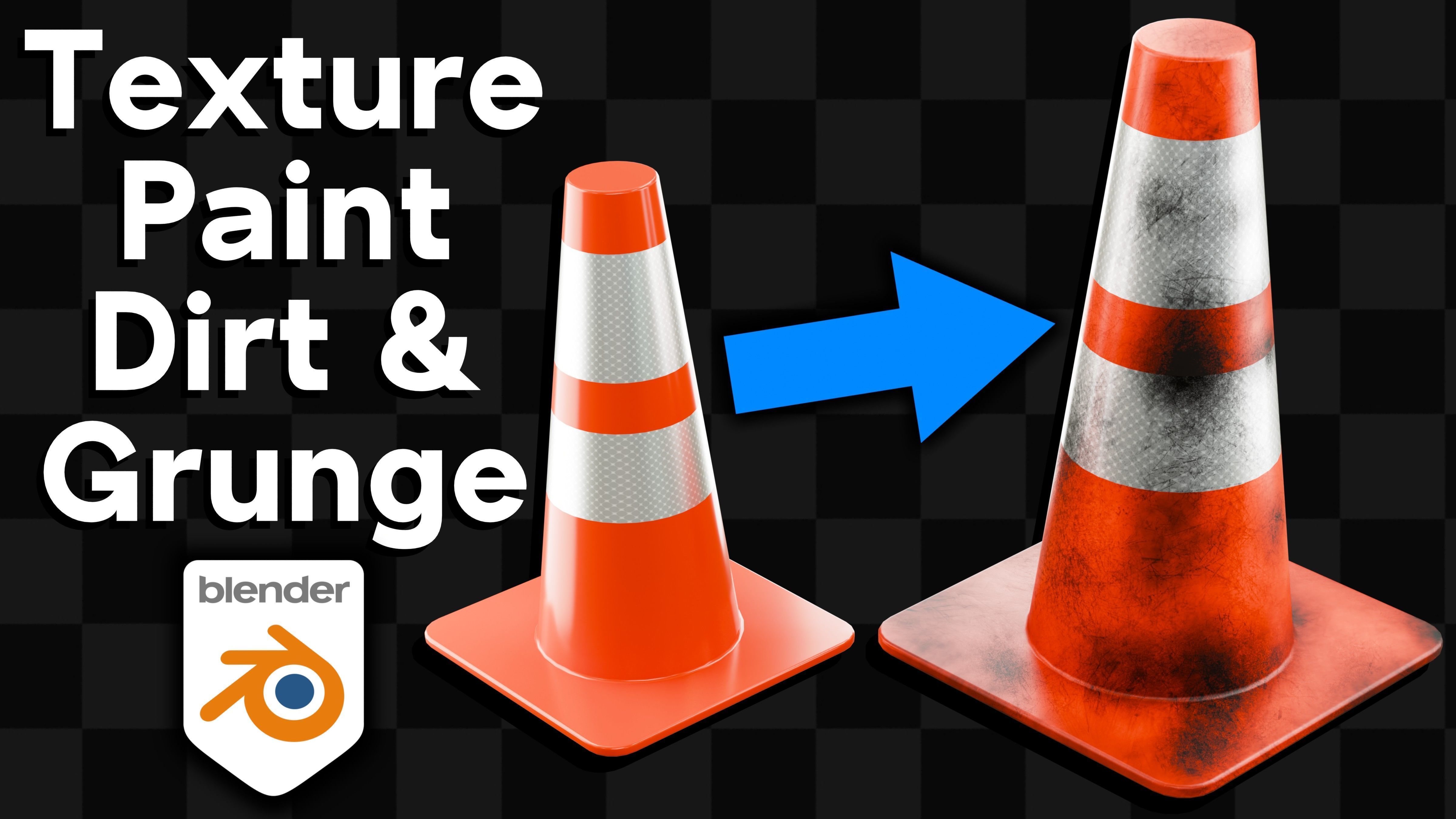 Traffic Cone - Free Project Files Free 3D model_2