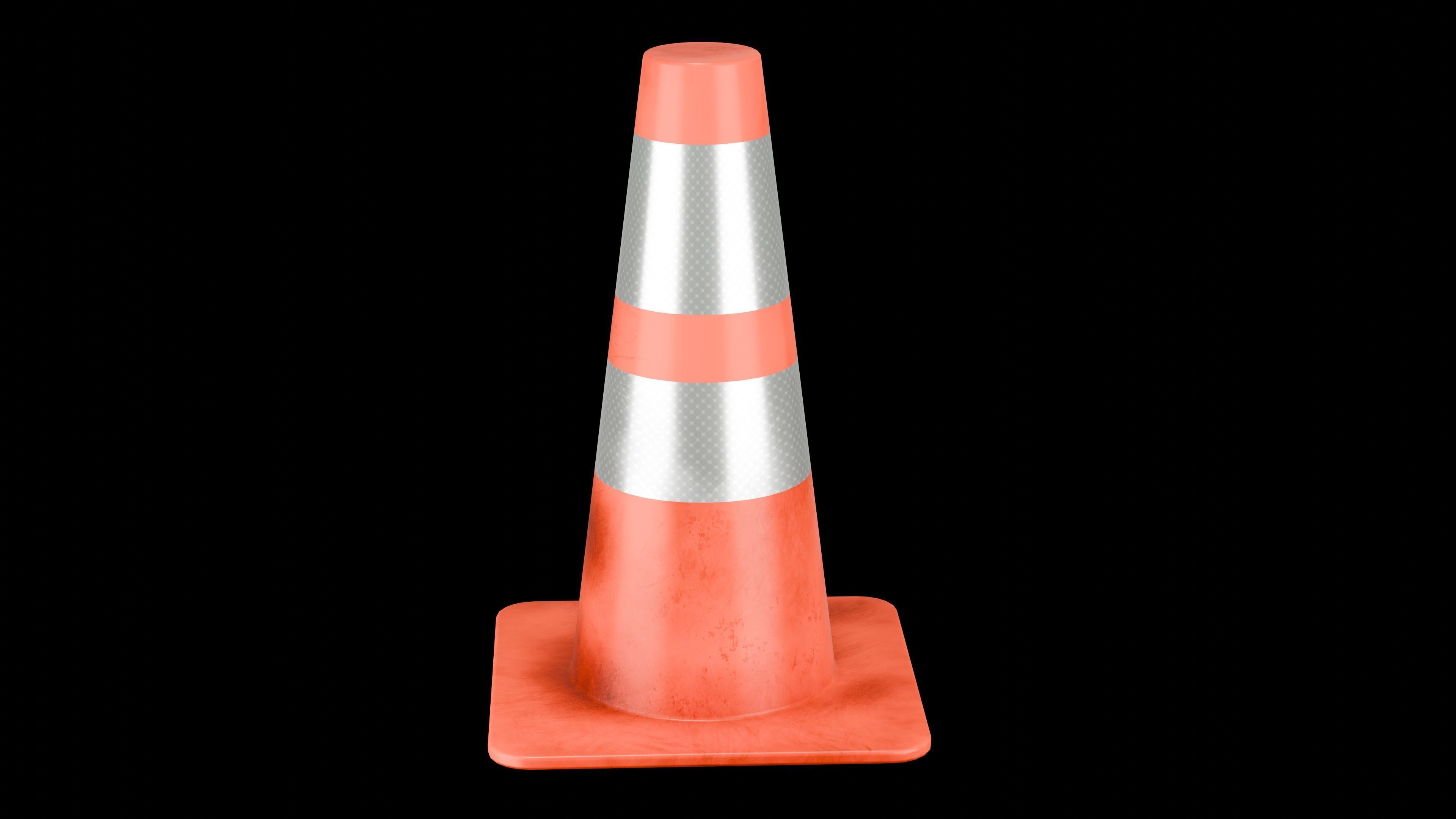 Traffic Cone - Free Project Files Free 3D model_14