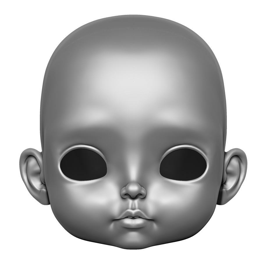 Gabriel - Head 3DHead HeadArt Headspace CreativeHead  3D print model_1