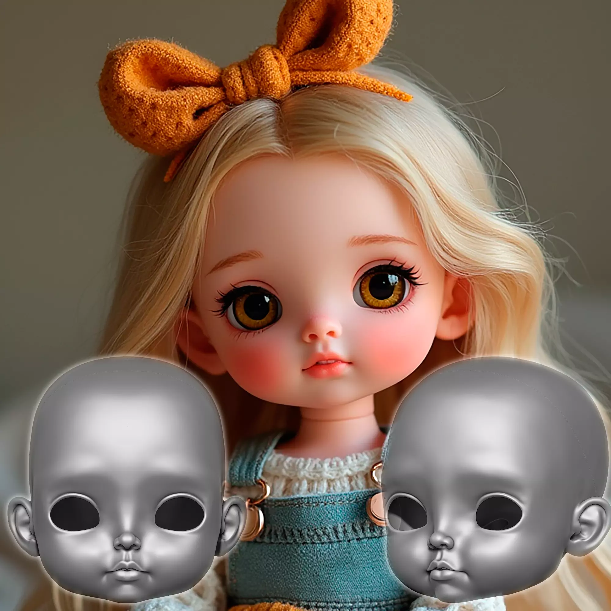 Gabriel - Head 3DHead HeadArt Headspace CreativeHead  3D print model_0