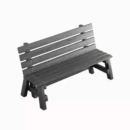 Wooden Outdoor Bench 05