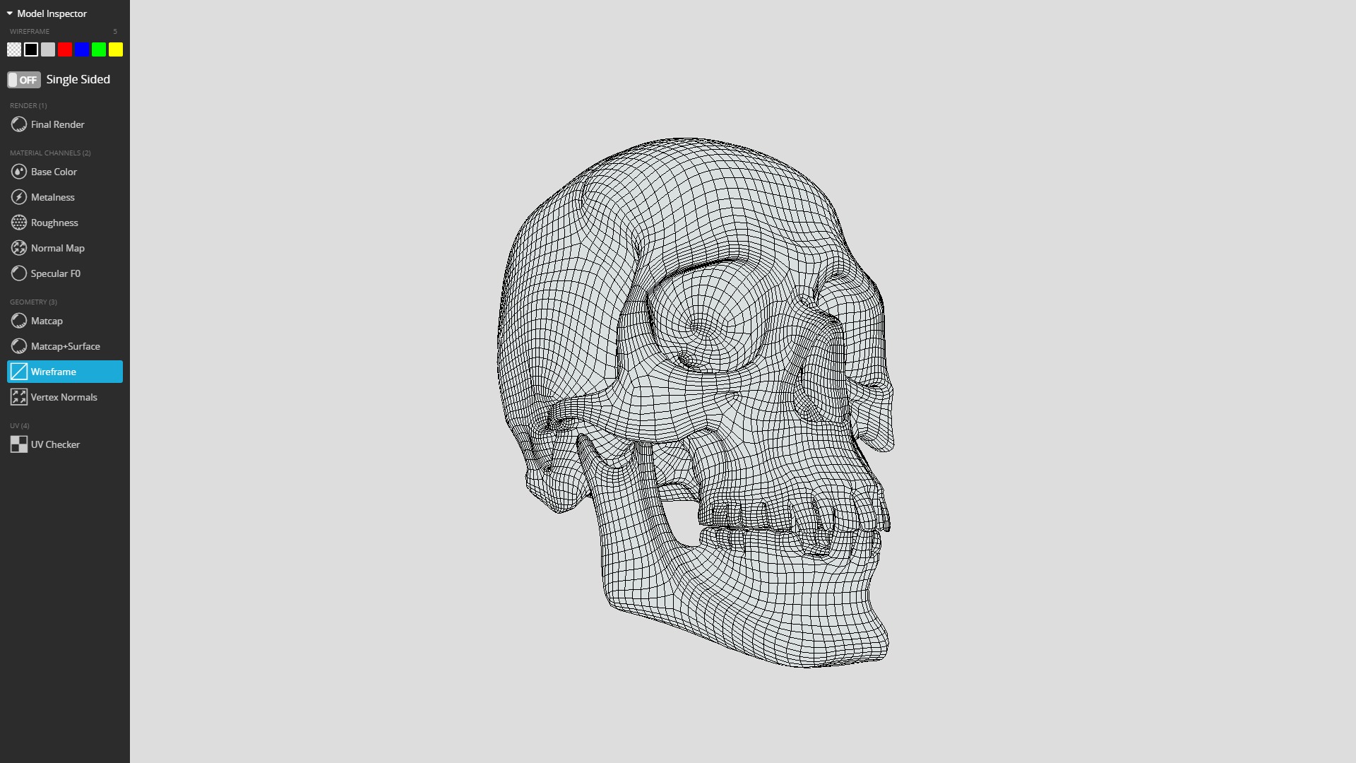 3D Human SKull 3D model_7