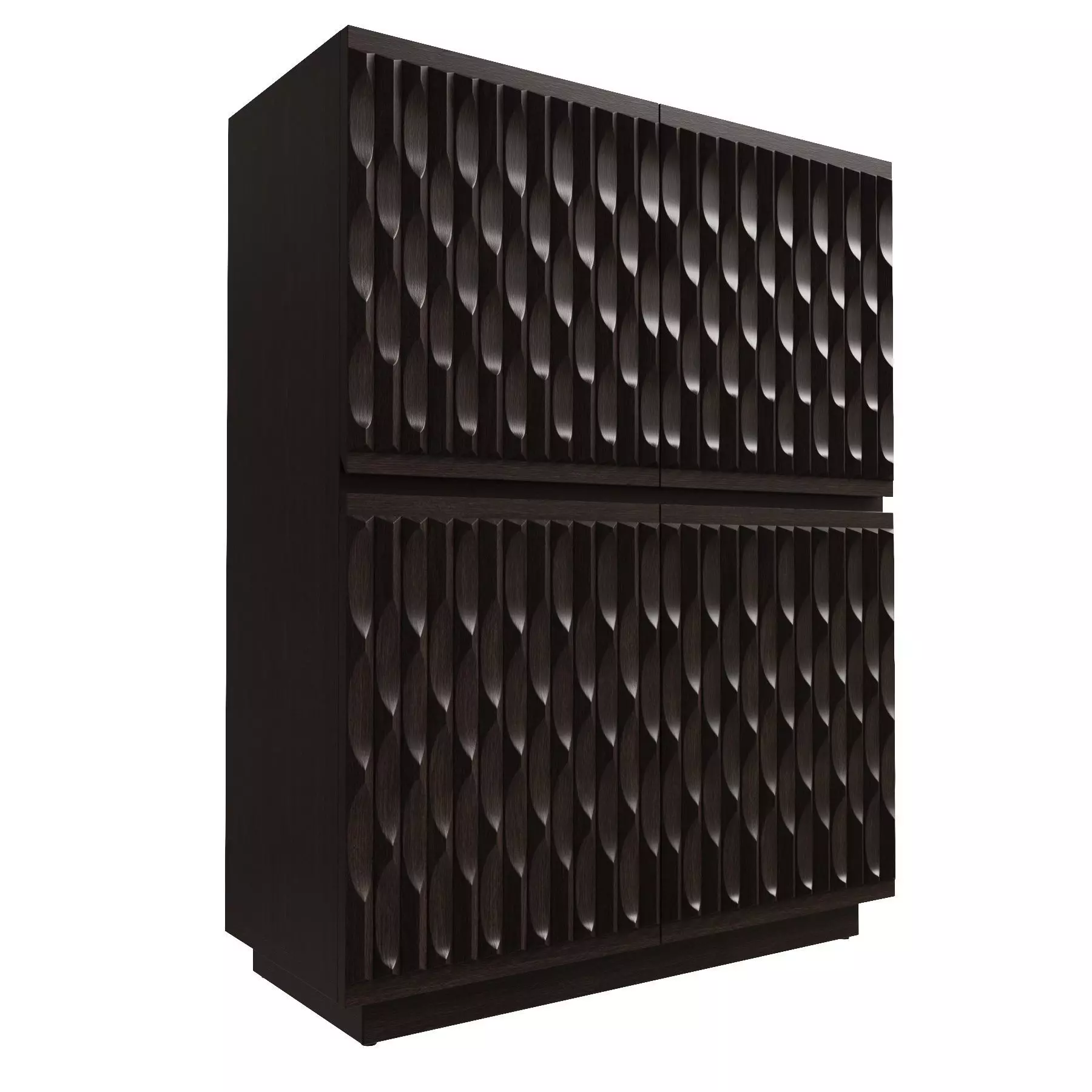 Restoration Hardware Lemaire bar cabinet 3D model