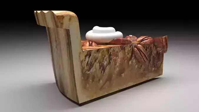 Pecan Pie 3D model