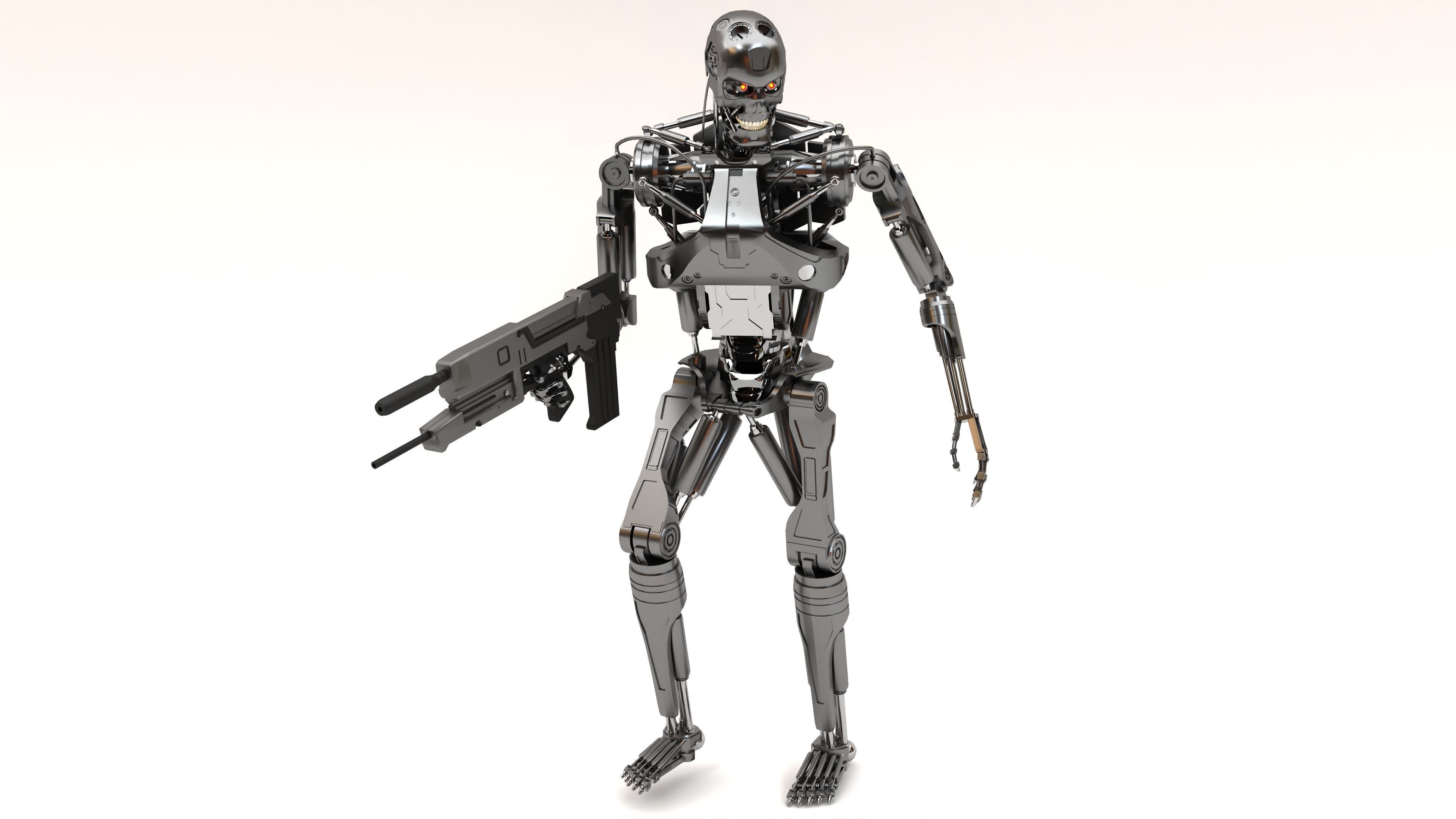 Terminator T-800 3D model_1