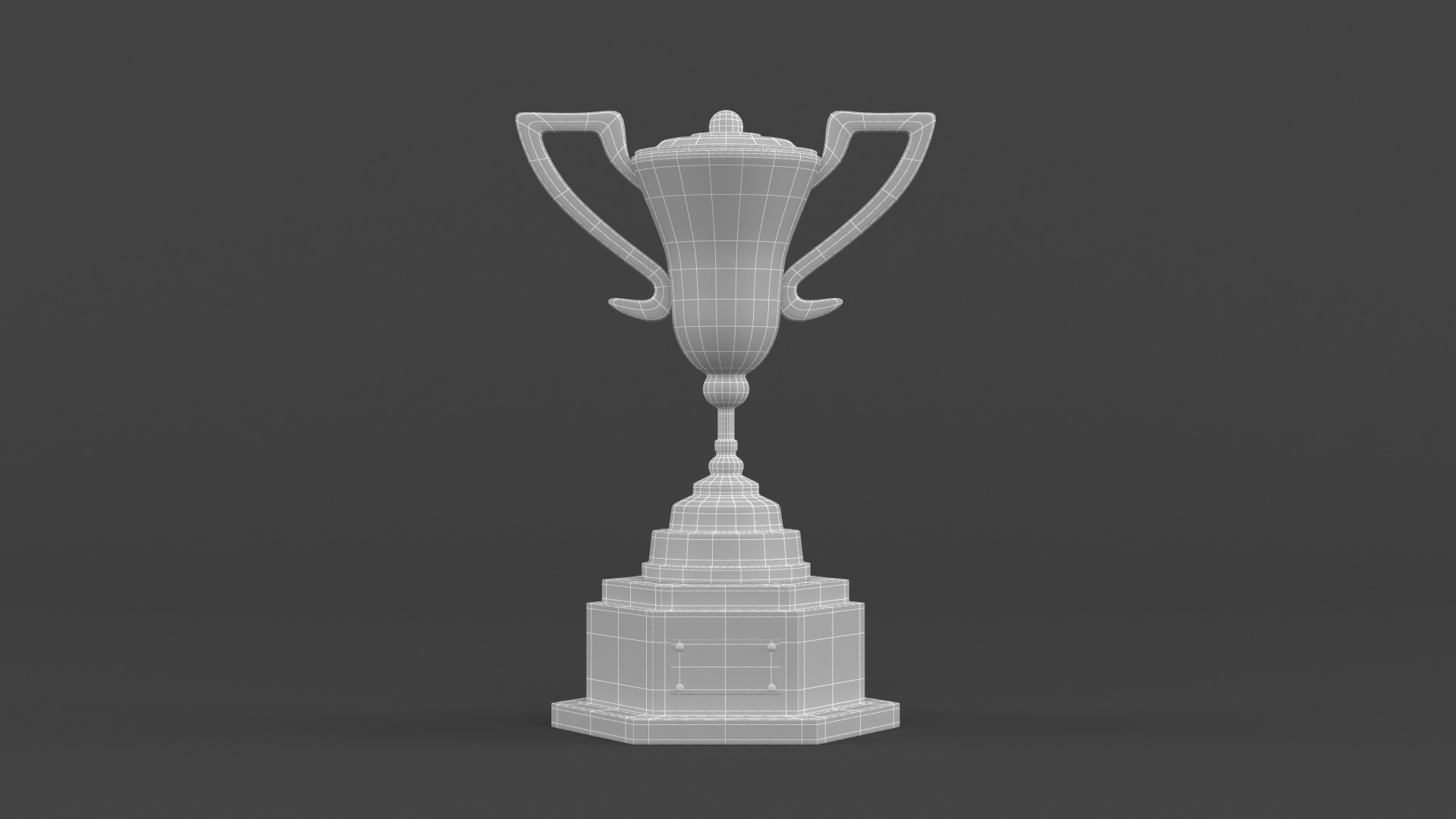 Trophy Cups 3D model_8