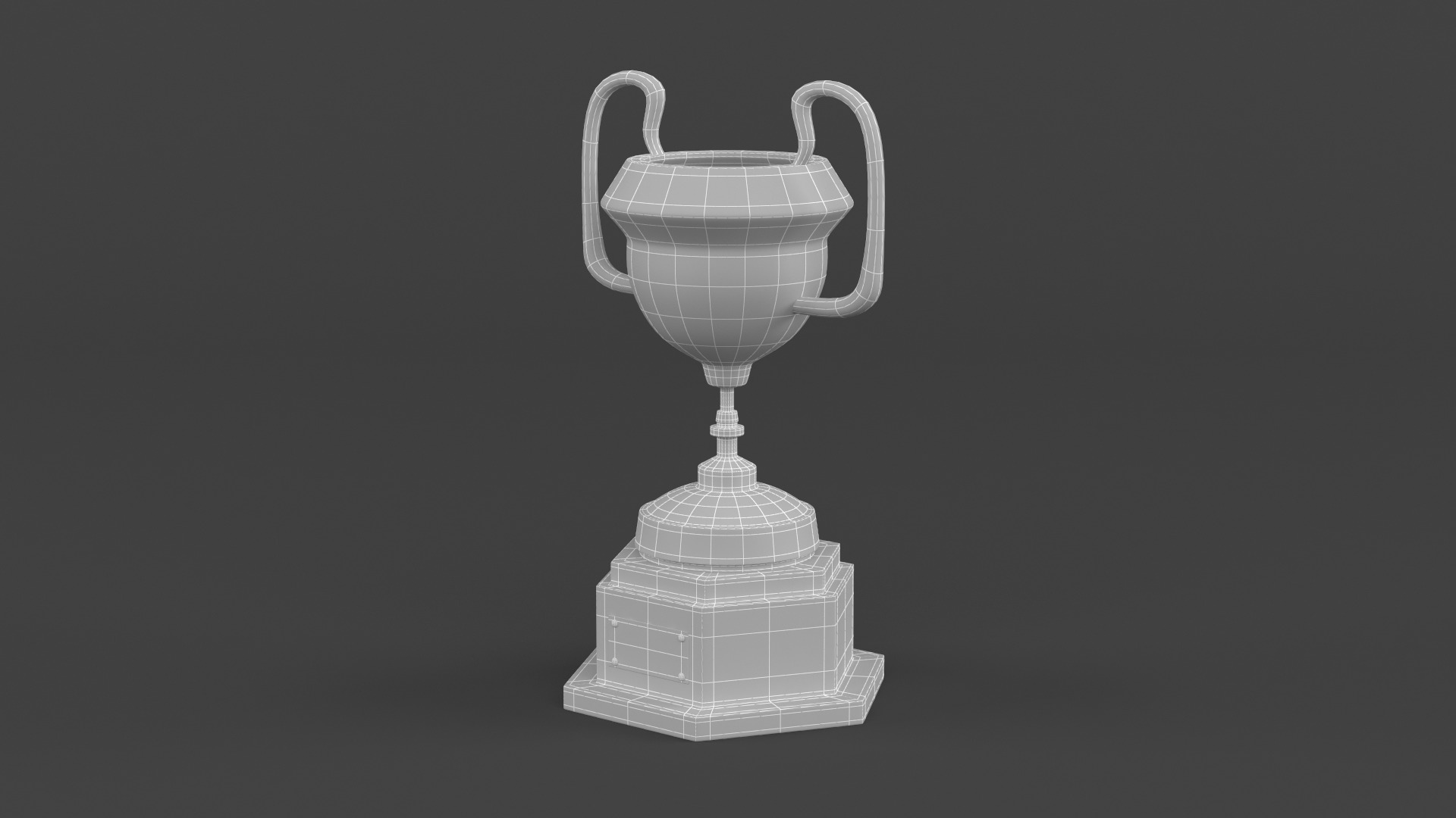 Trophy Cups 3D model_7