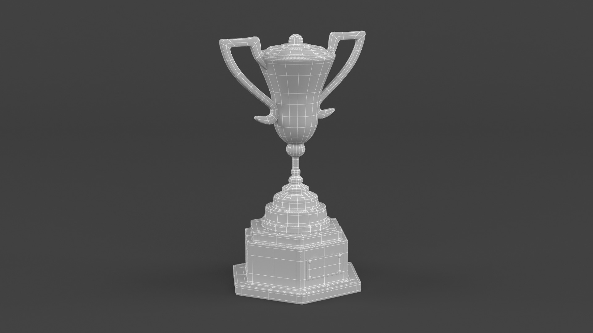 Trophy Cups 3D model_9
