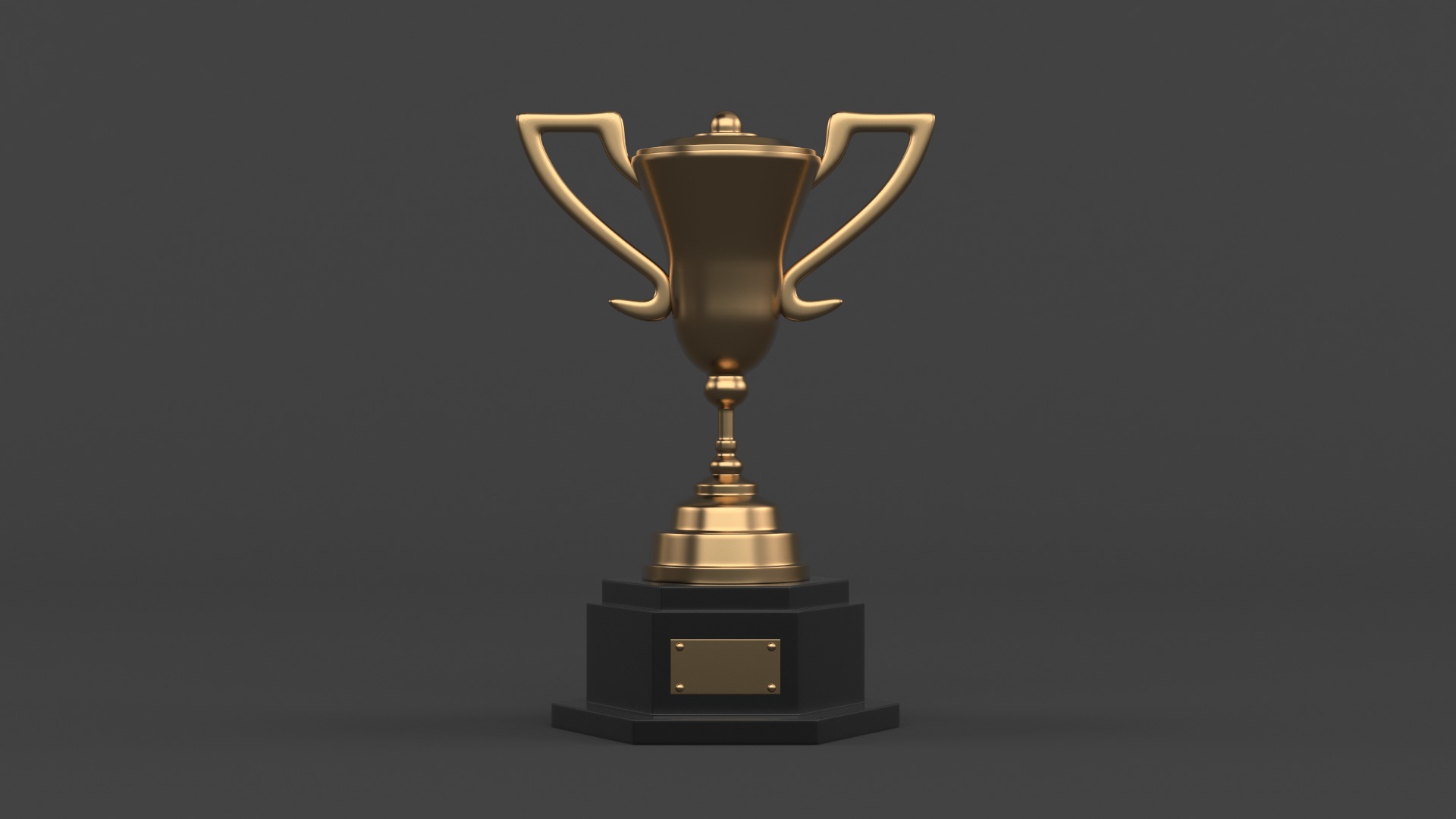 Trophy Cups 3D model_3