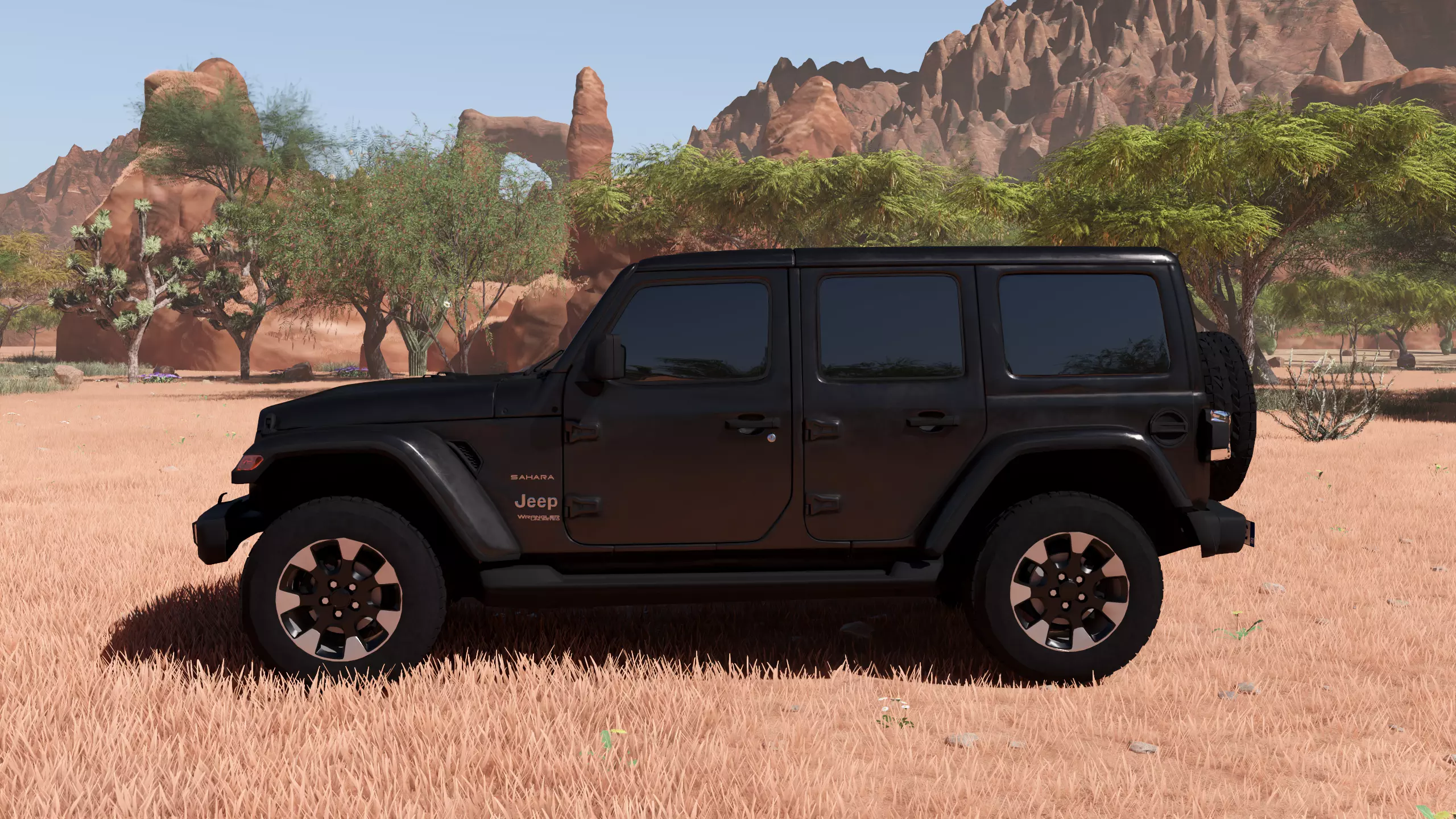 Jeep Wrangler Sahara 3D model