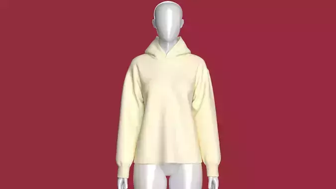 Girls Oversized Hoodie