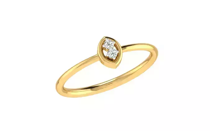 Women Ring Render 3dm STL OBJ FBX Details 3D print model