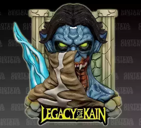 Legacy of Kain Raziel 3D model
