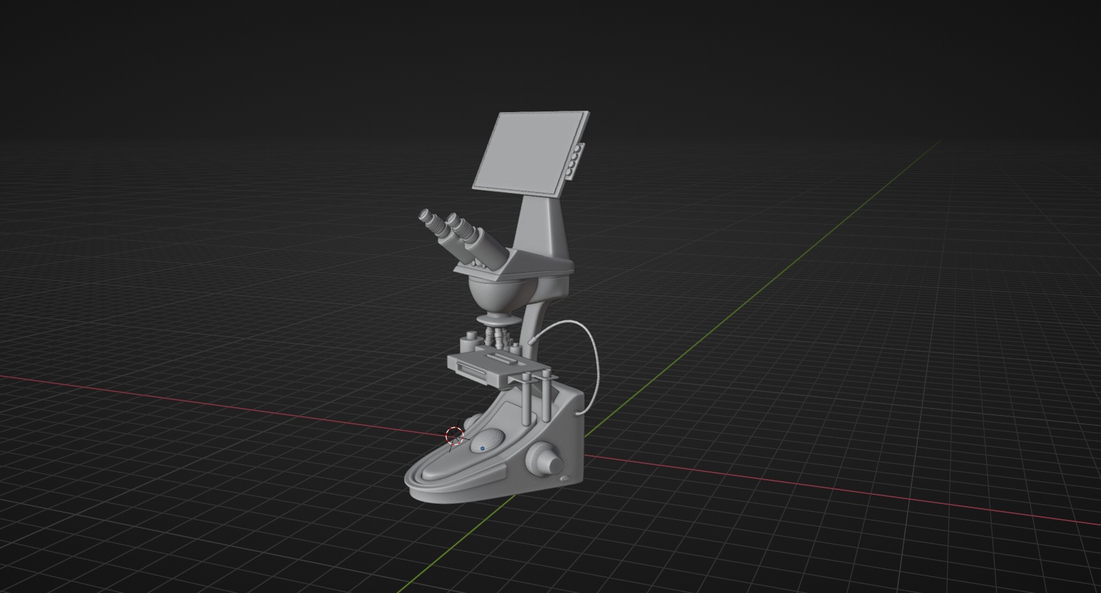 Microscopio Eletronico 3D model_14