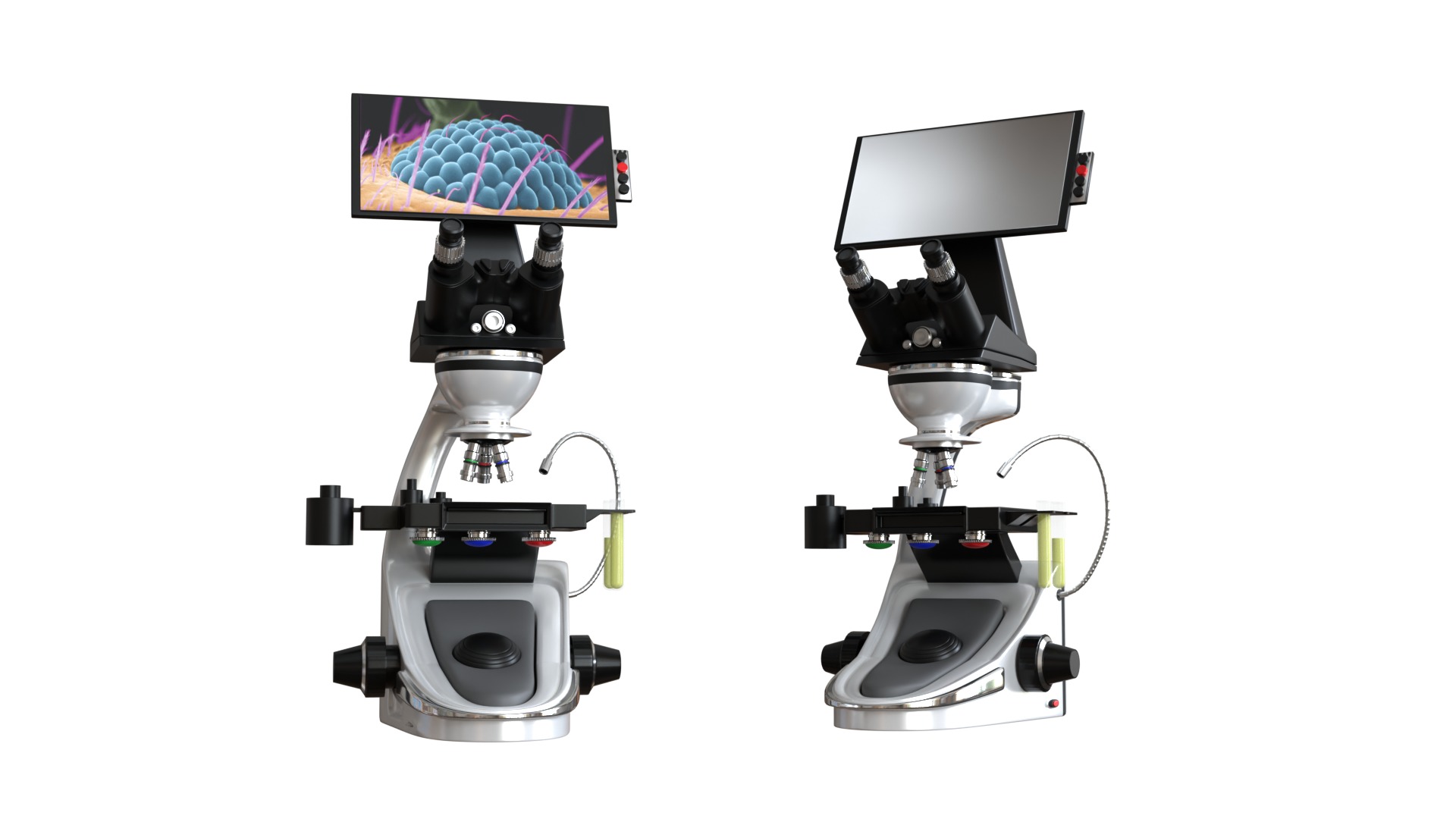 Microscopio Eletronico 3D model_7