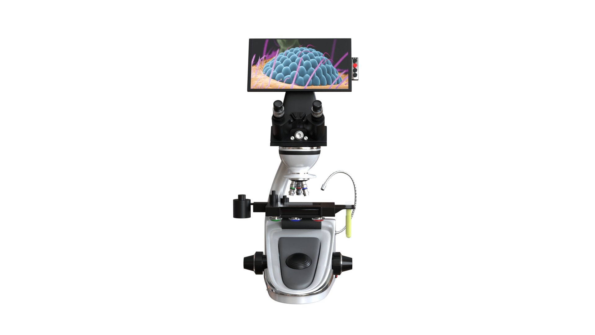 Microscopio Eletronico 3D model_20