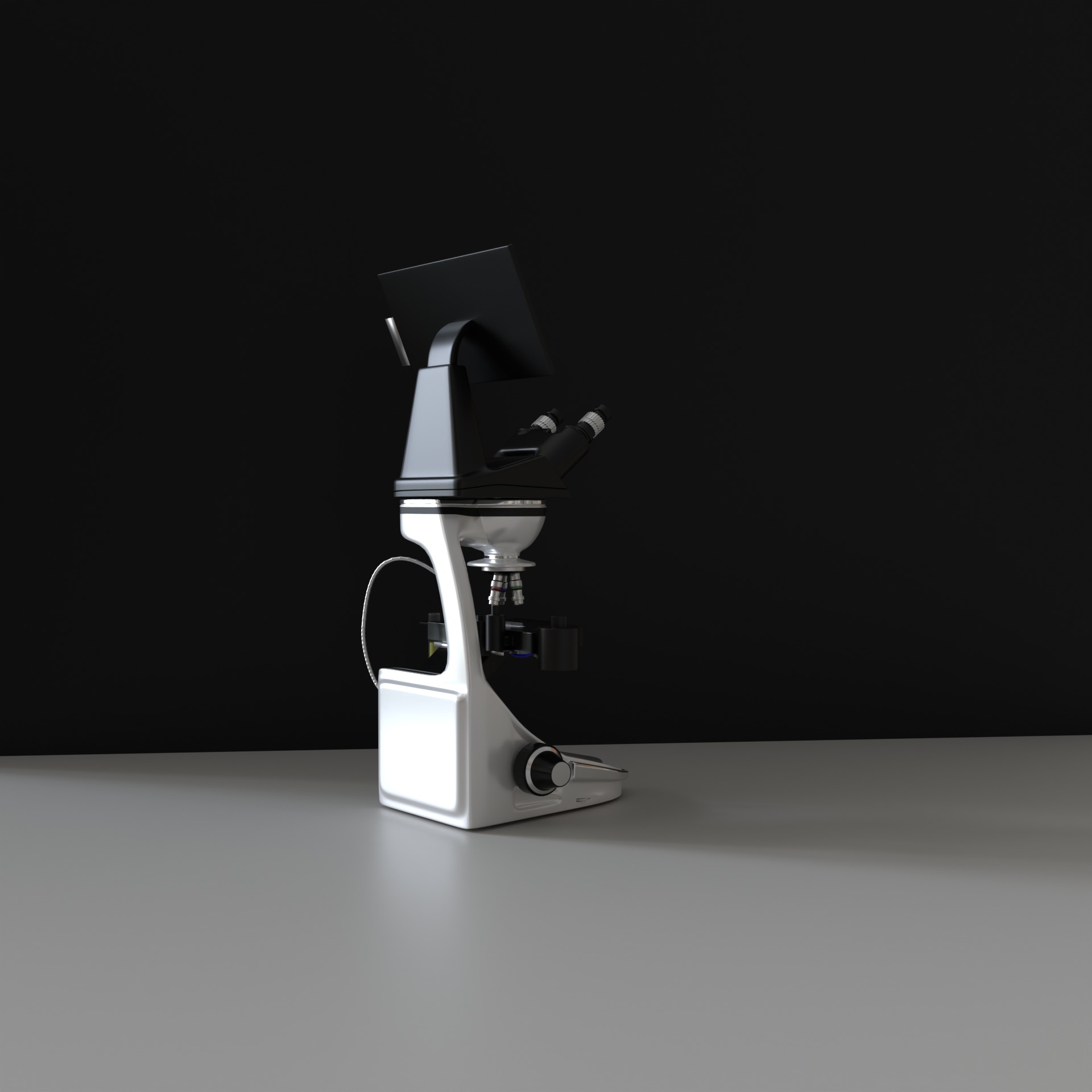 Microscopio Eletronico 3D model_8