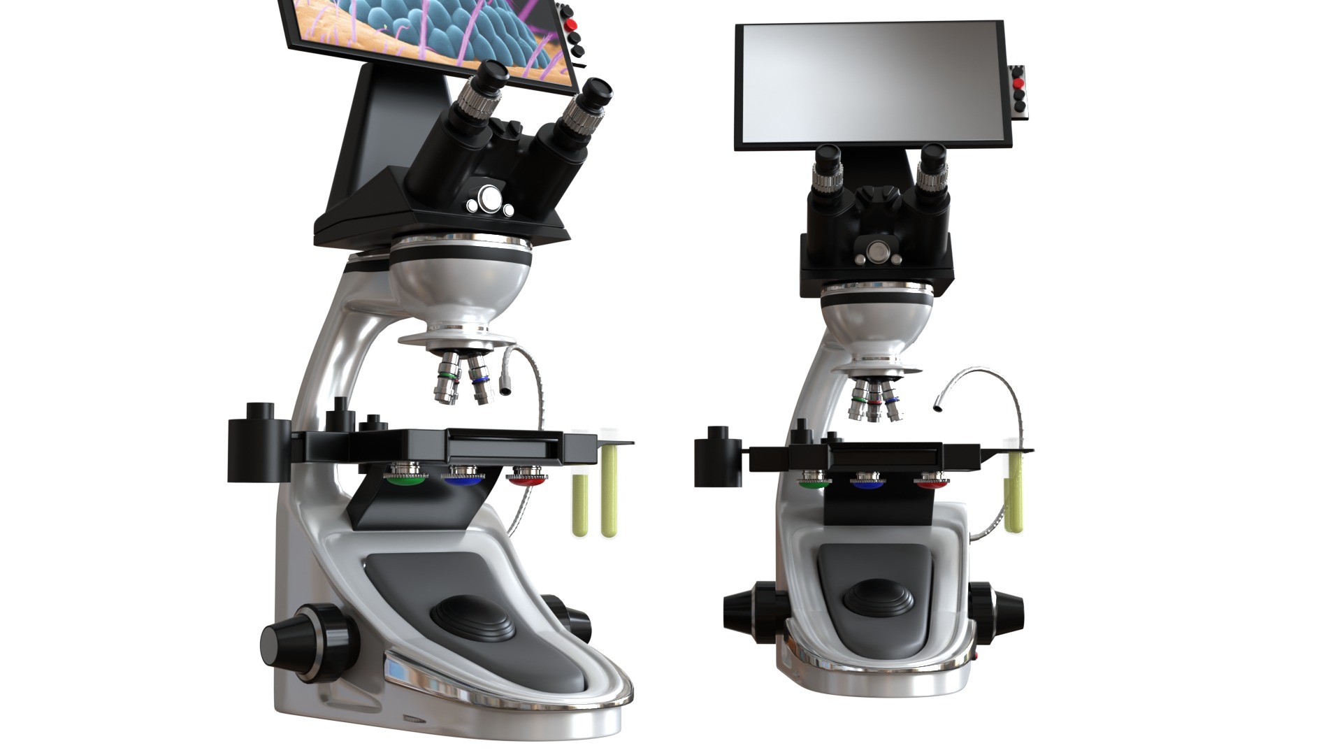 Microscopio Eletronico 3D model_19