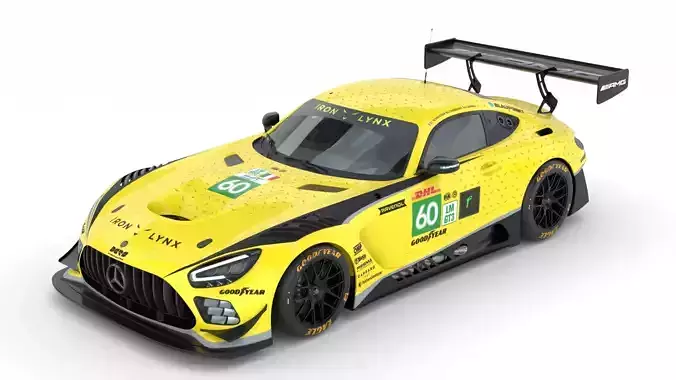 Mercedes AMG lmgt3 2025 3D model