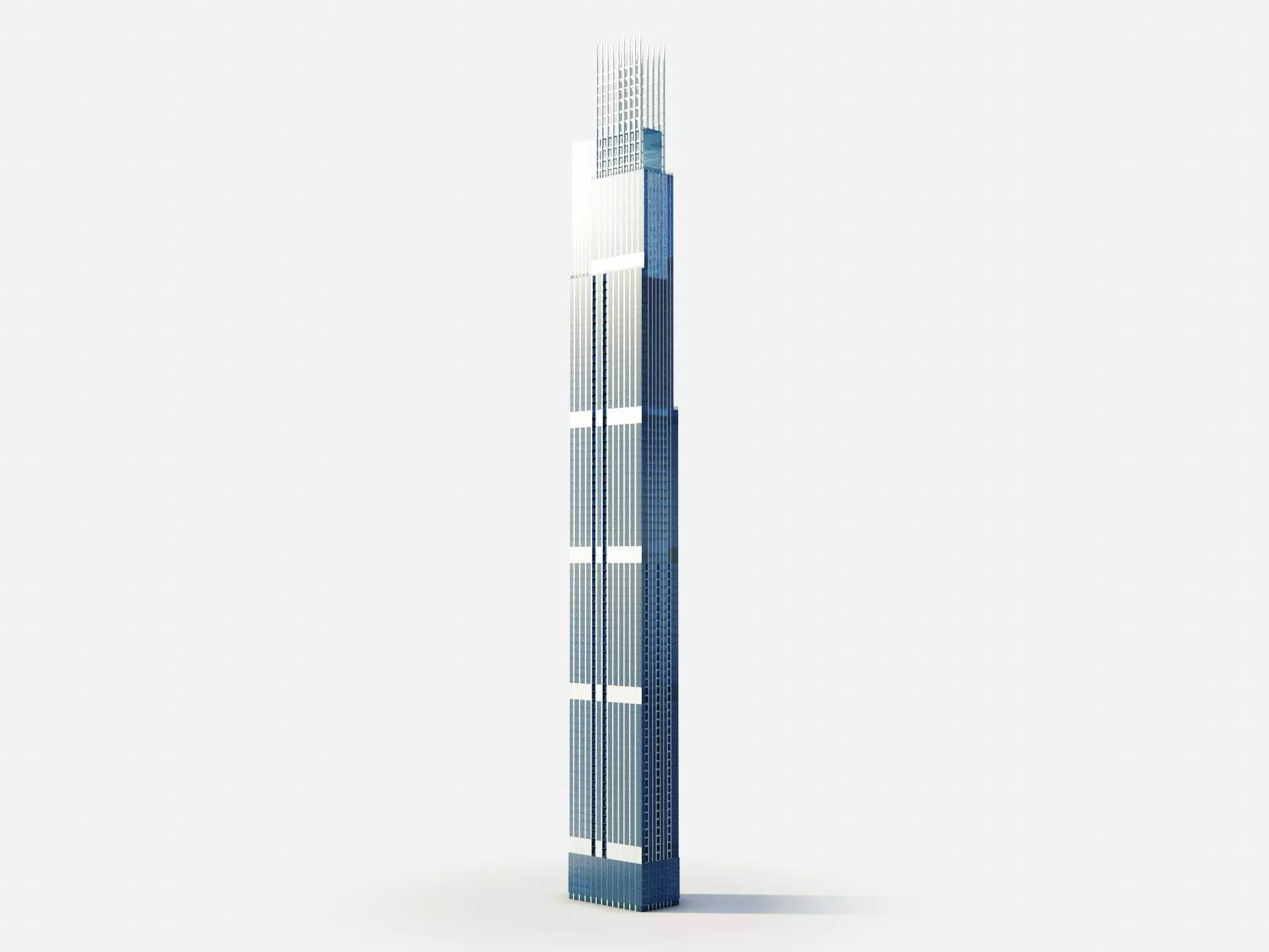 Azizi tower - Dubai 3D model