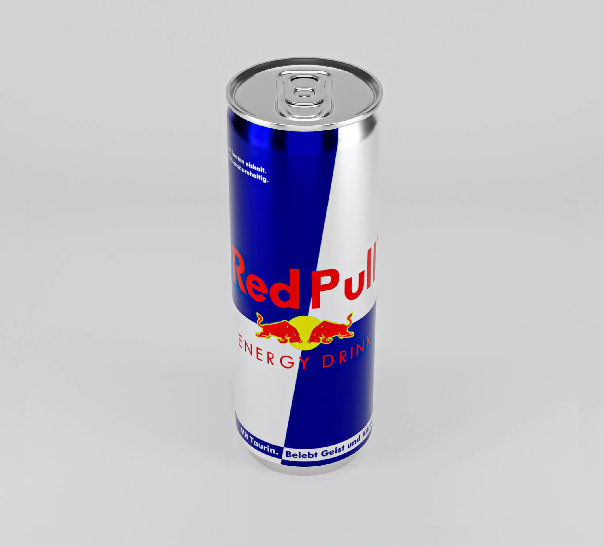 Energy Drink Beverage Juice Soda Can  Low-poly 3D model_0