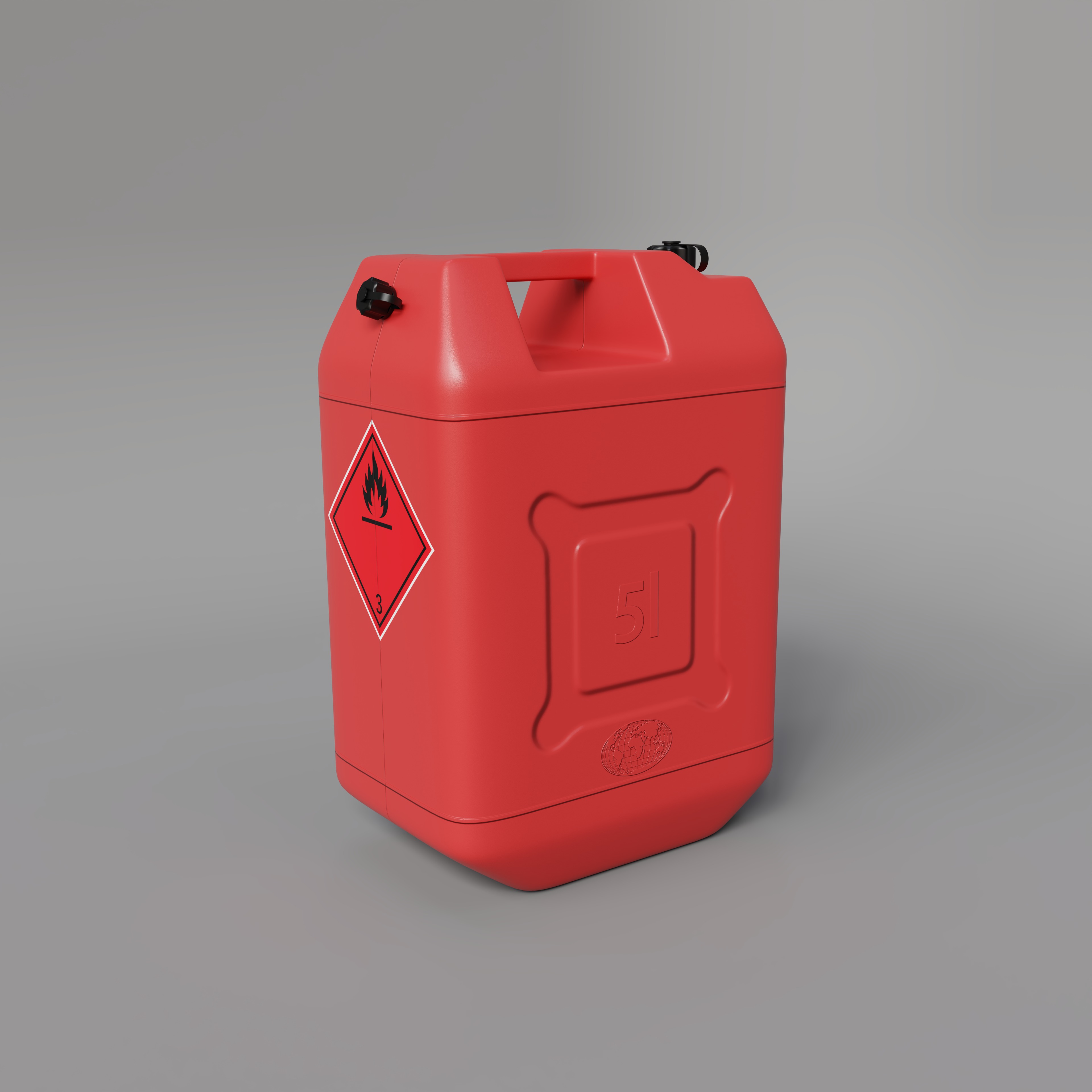 Canister Can 3D model_3