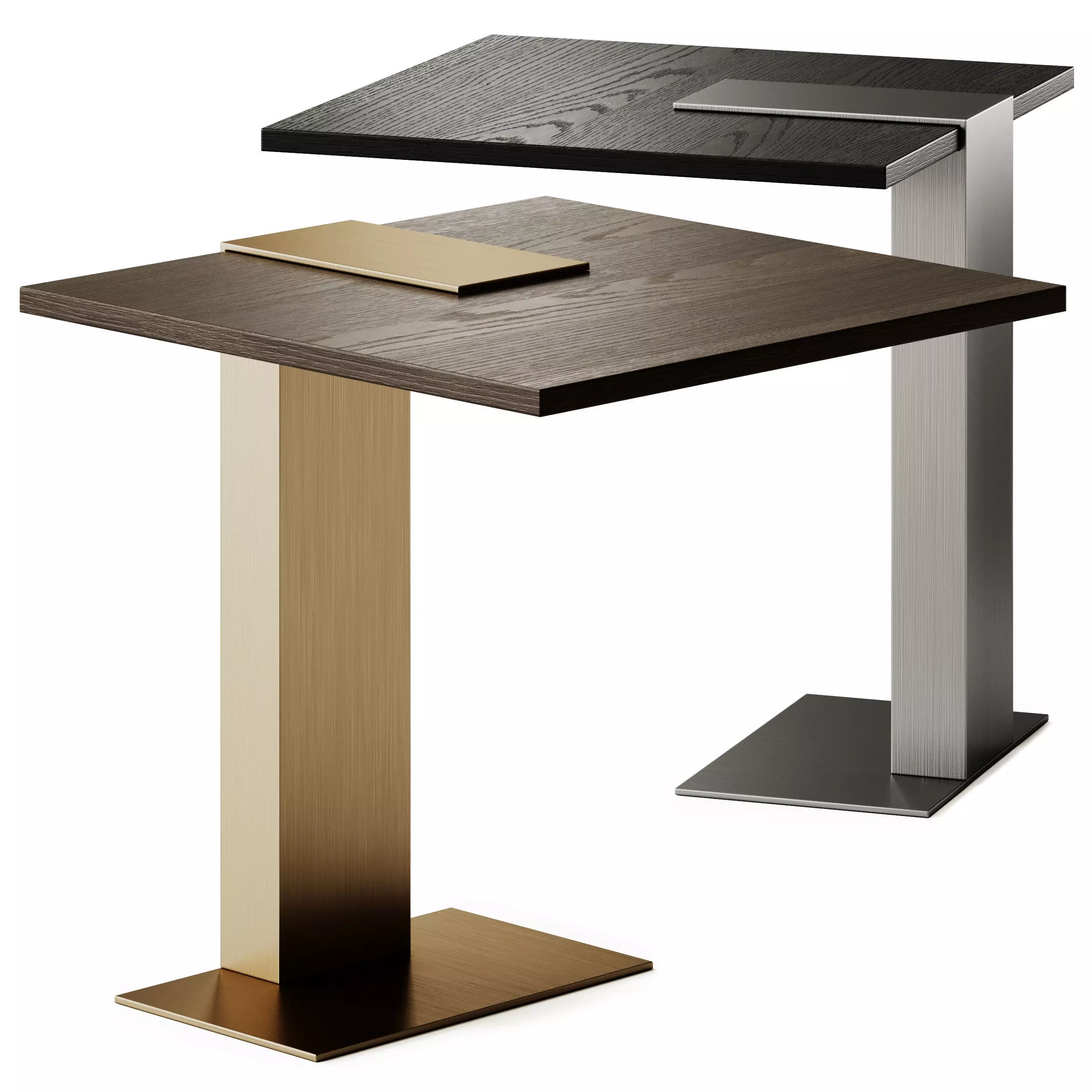 Stylish Club Slender Side Table 3D model