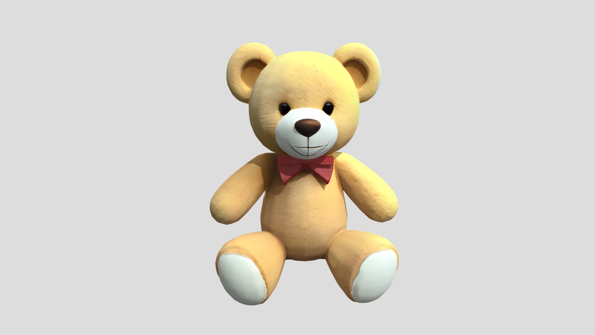 Teddy Bear Printable 3D print model_5