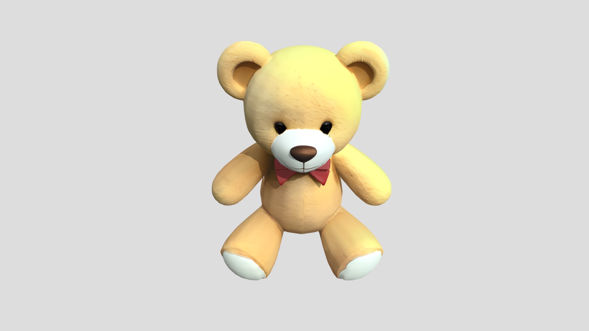 Teddy Bear Printable 3D print model_4