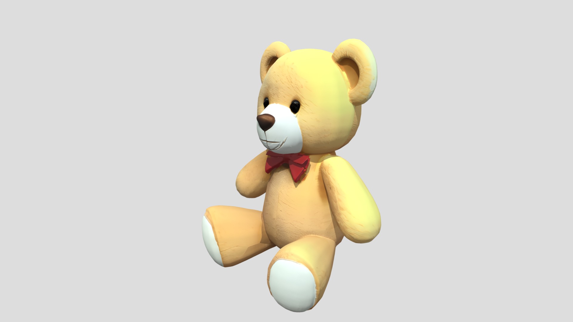 Teddy Bear Printable 3D print model_2