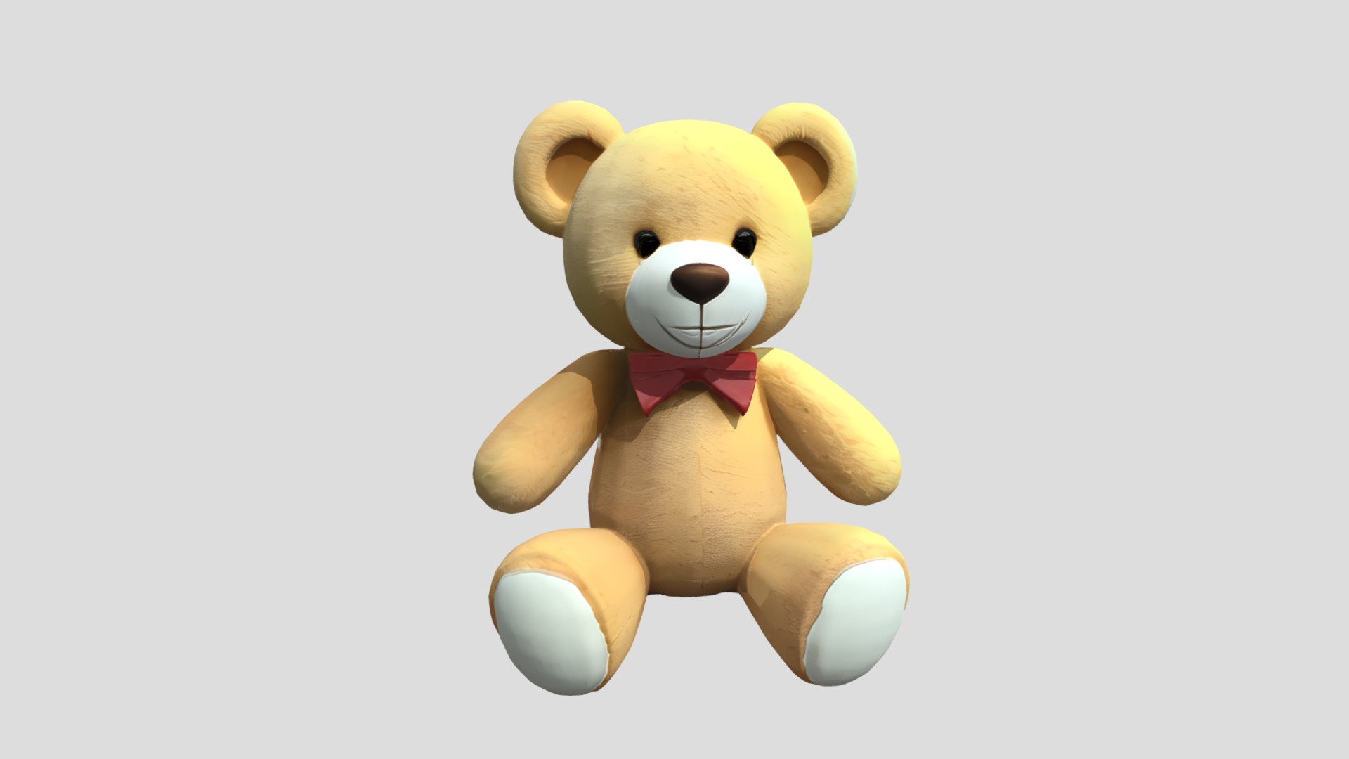 Teddy Bear Printable 3D print model_1