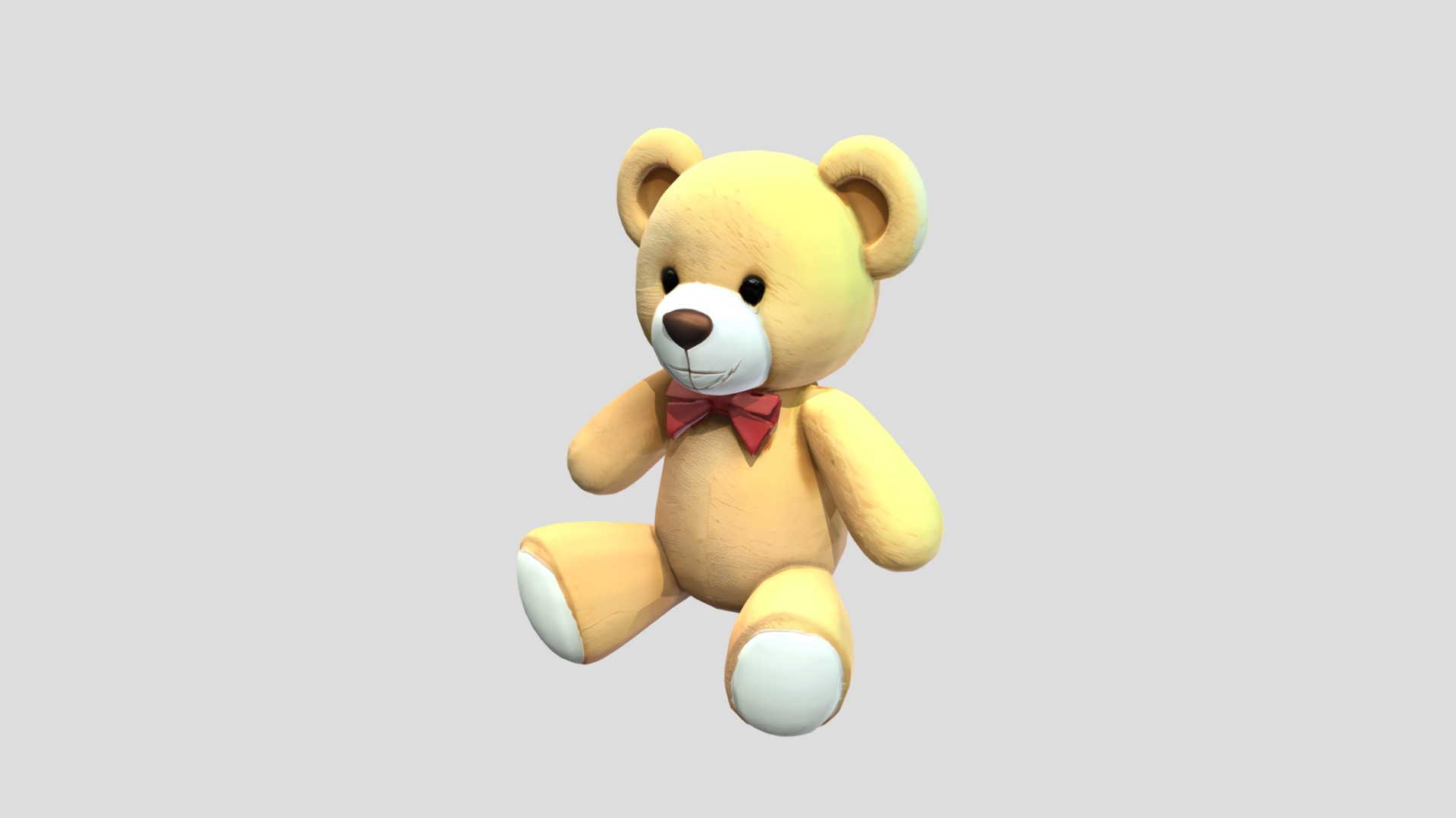 Teddy Bear Printable 3D print model_8