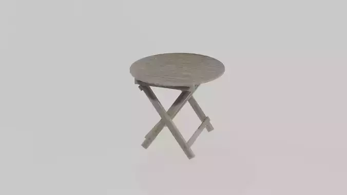 folding wooden table 