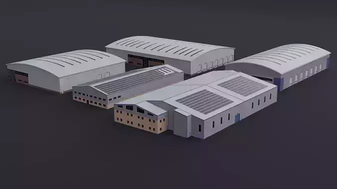 Warehouse Pack v2 3D Model Collection