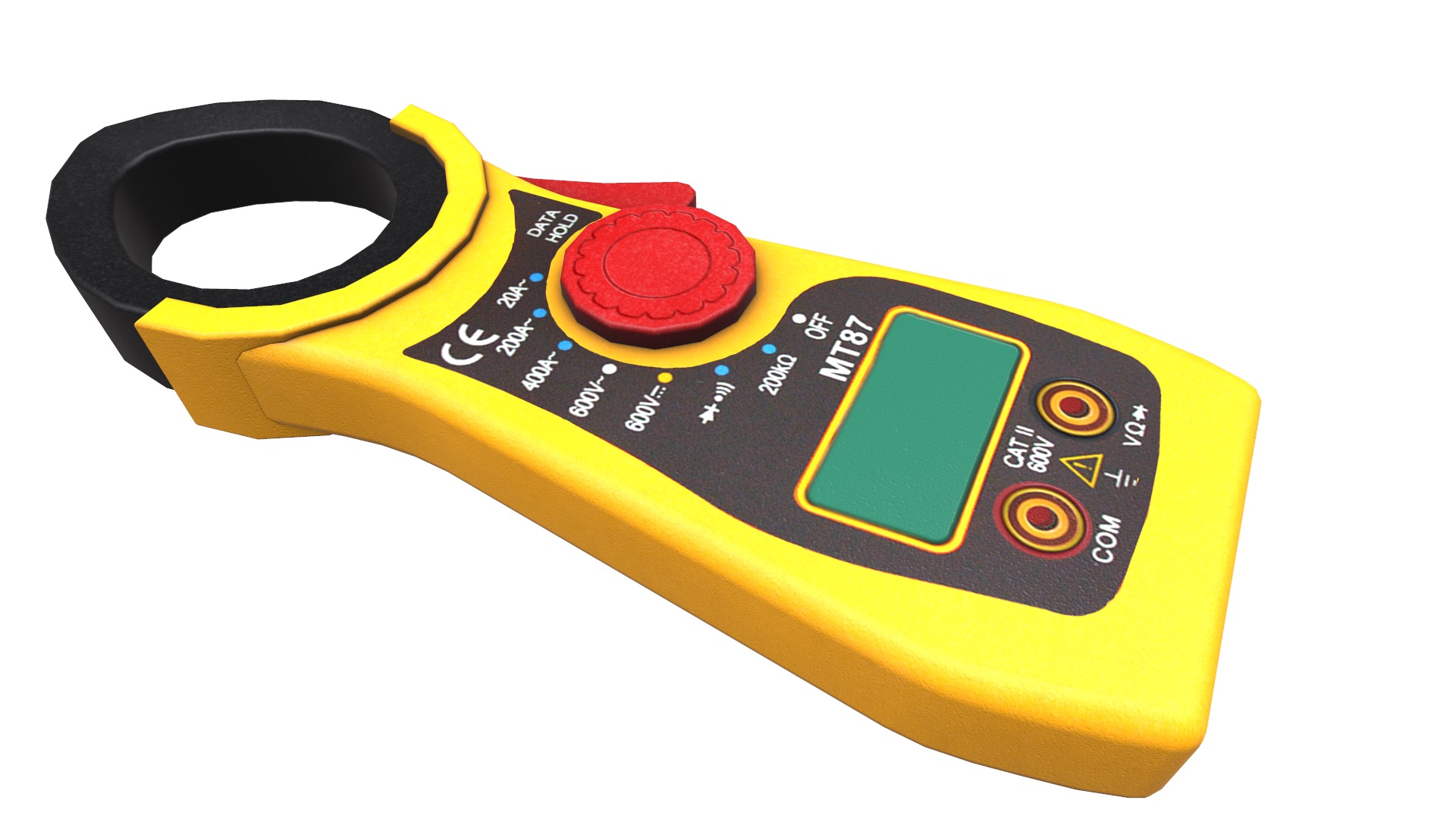 Tong Tester Low Poly Low-poly 3D model_22