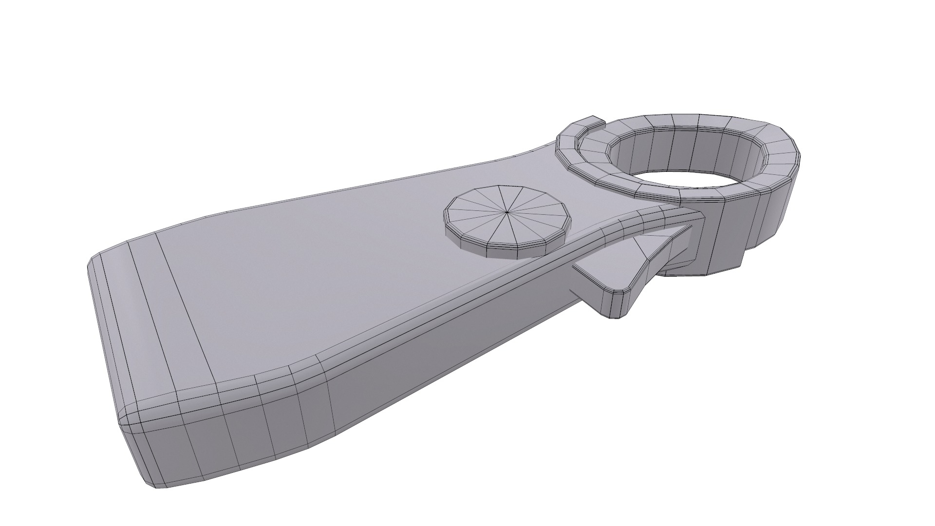 Tong Tester Low Poly Low-poly 3D model_29