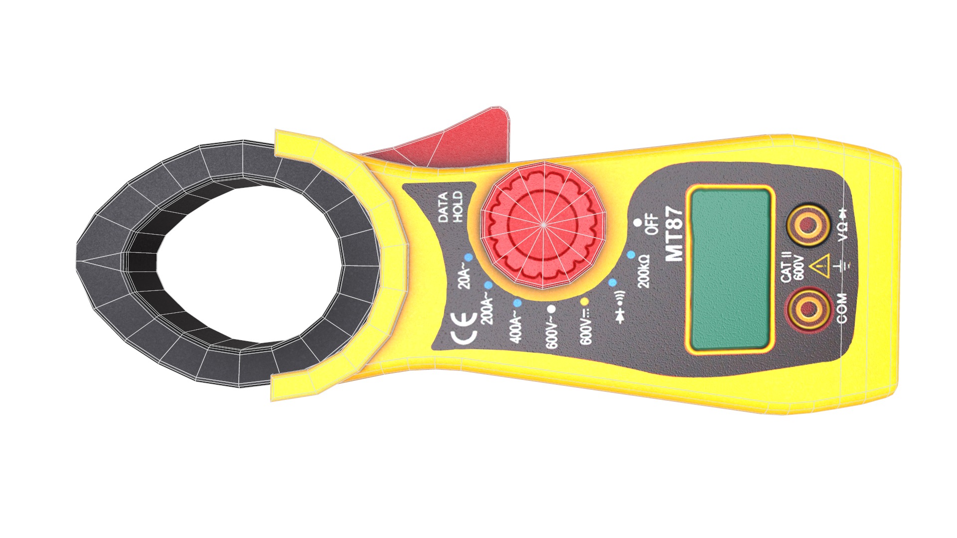 Tong Tester Low Poly Low-poly 3D model_24