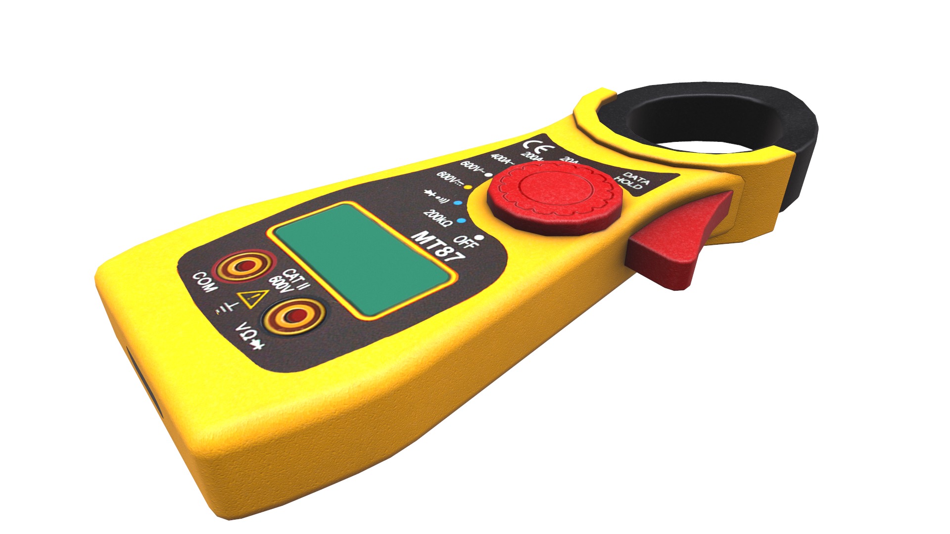 Tong Tester Low Poly Low-poly 3D model_10