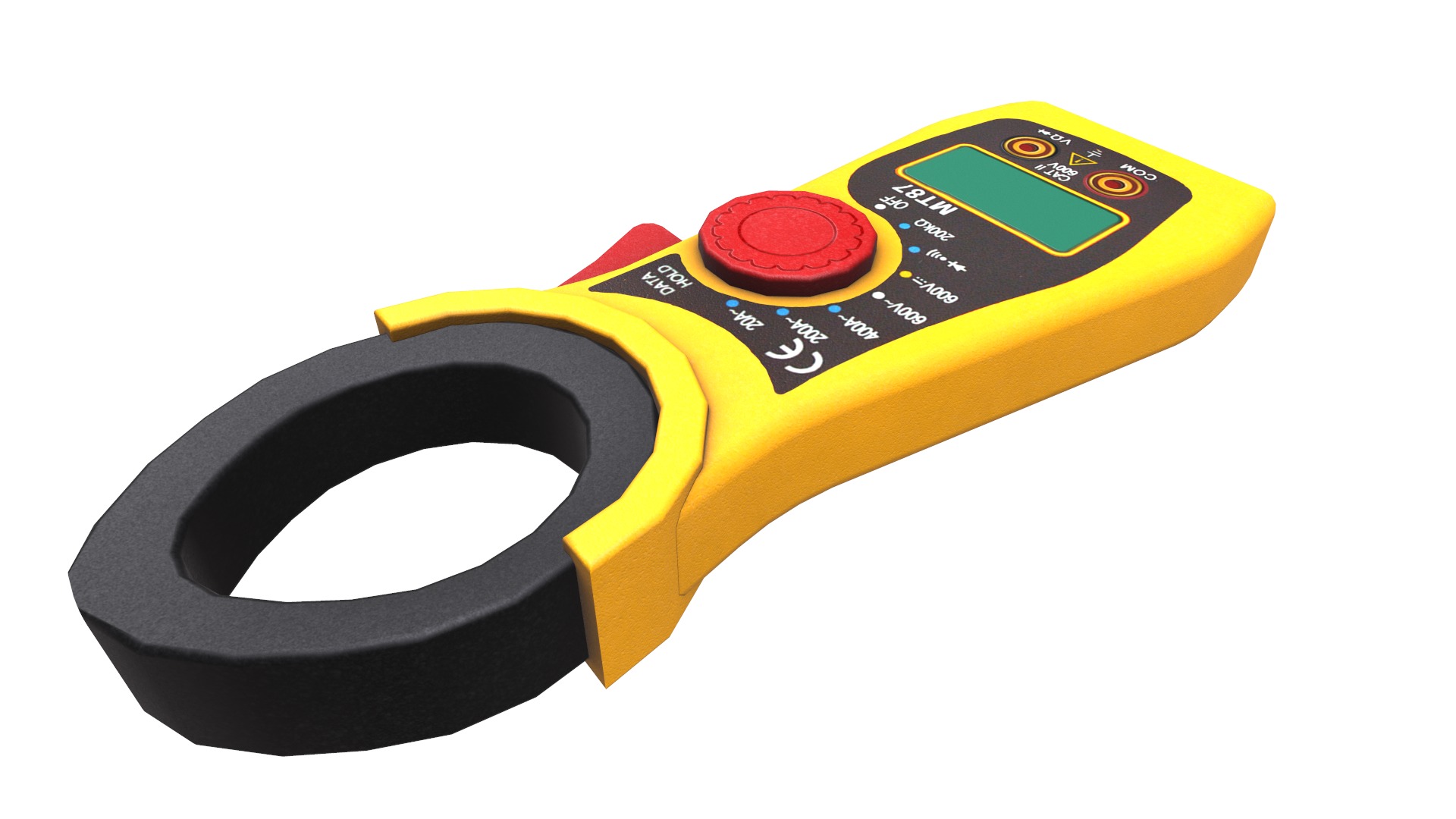 Tong Tester Low Poly Low-poly 3D model_16