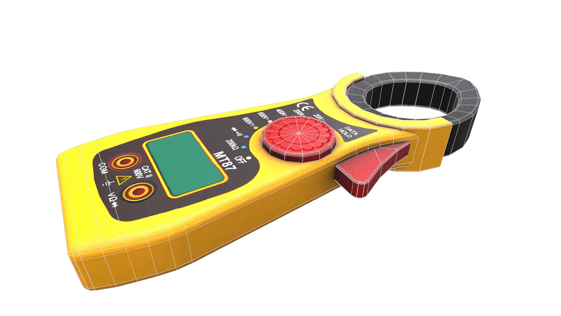 Tong Tester Low Poly Low-poly 3D model_26