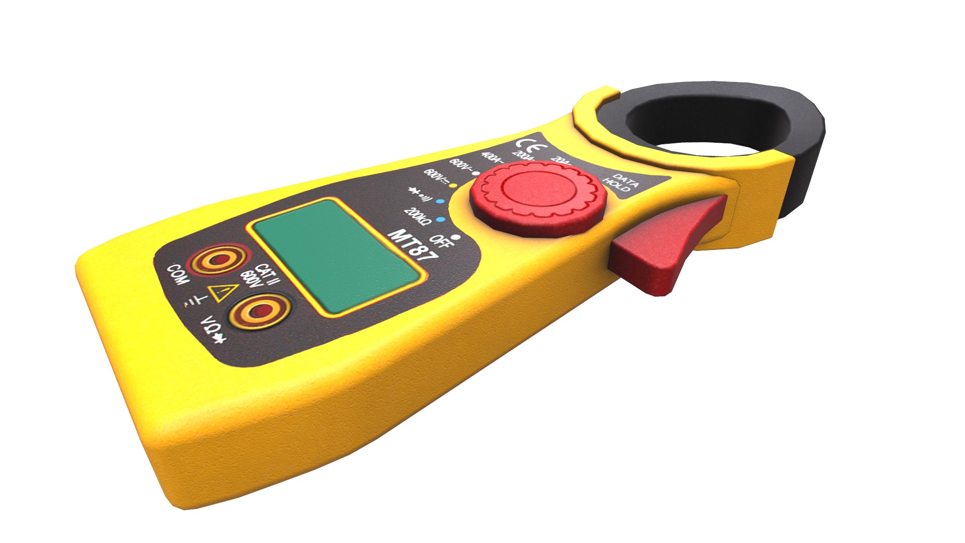 Tong Tester Low Poly Low-poly 3D model_19