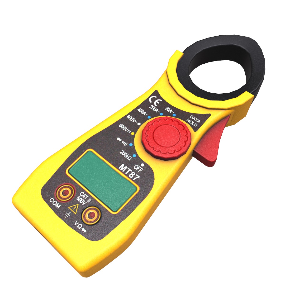 Tong Tester Low Poly Low-poly 3D model_6