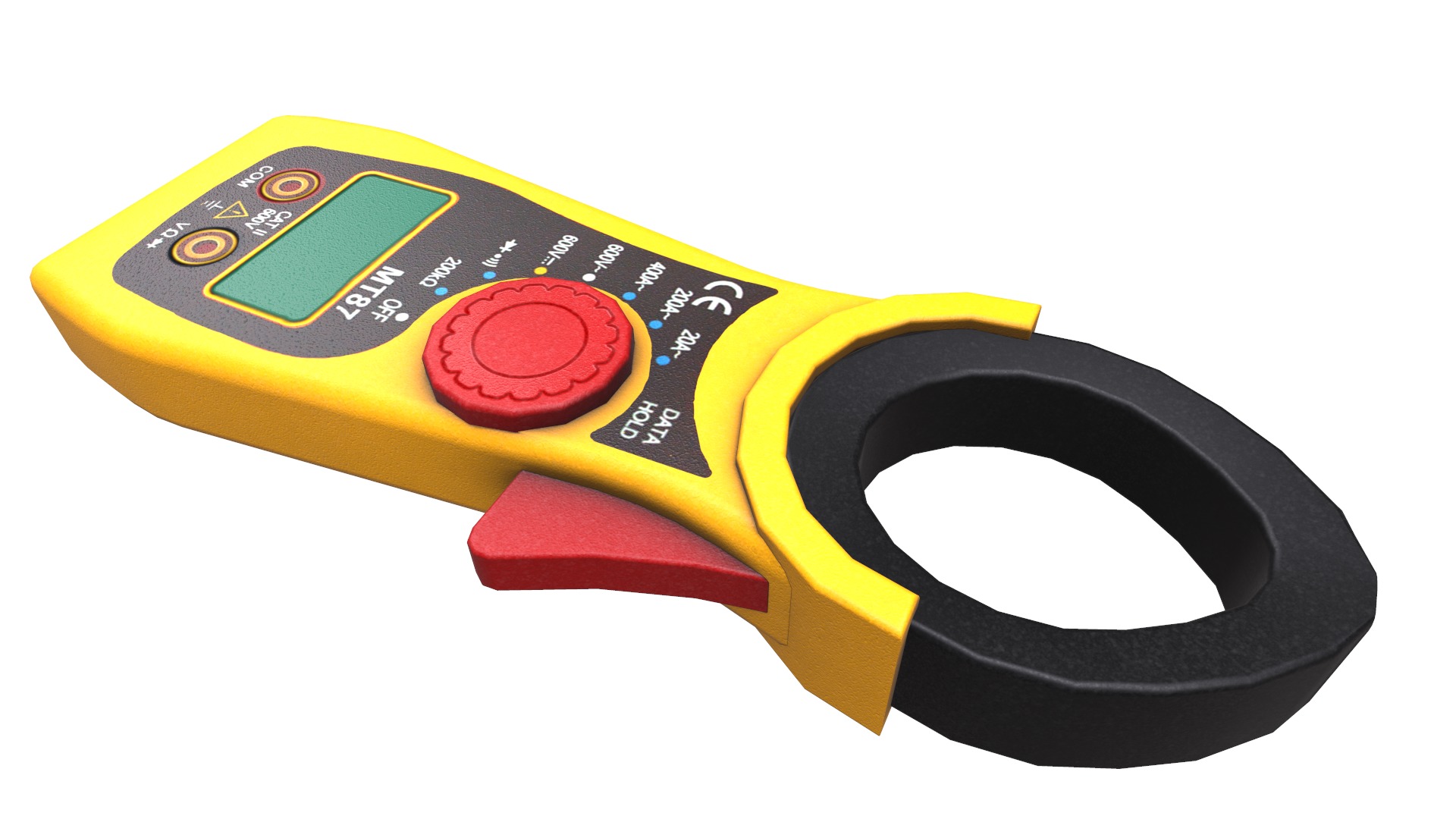 Tong Tester Low Poly Low-poly 3D model_11