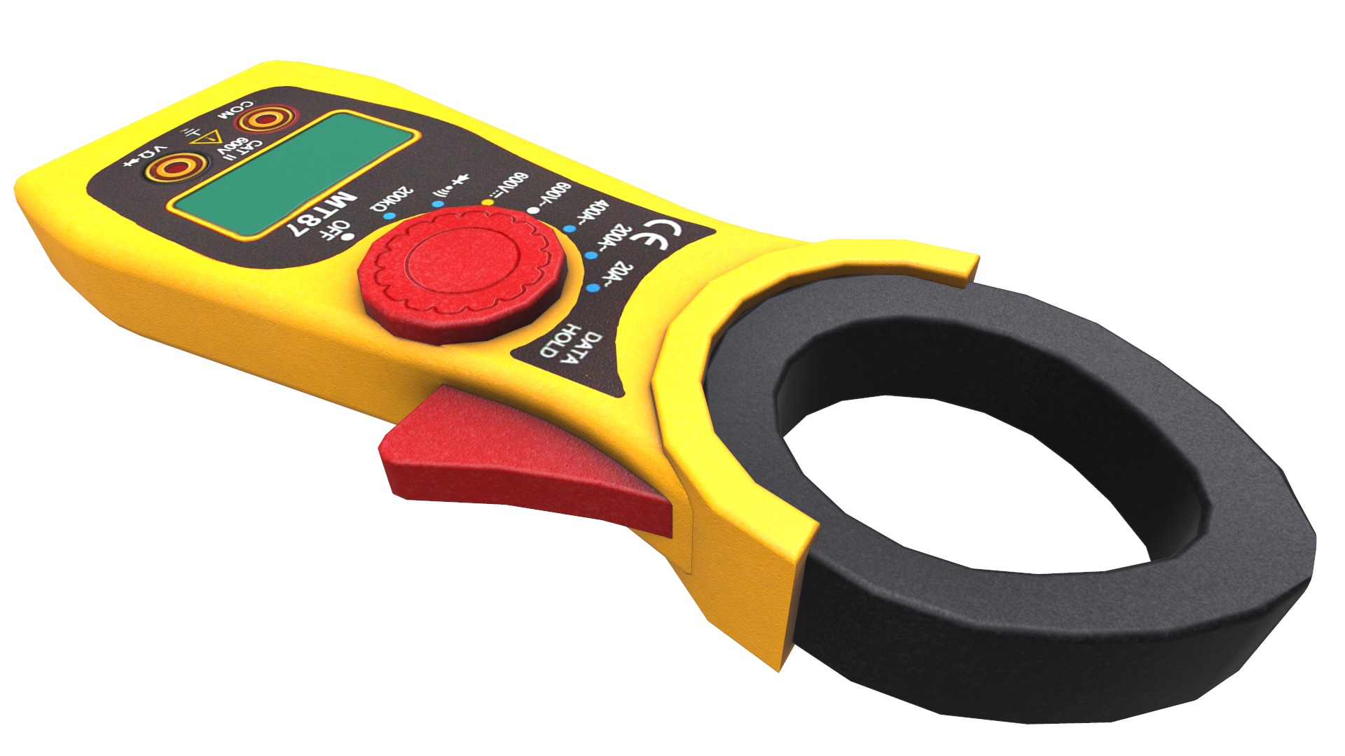 Tong Tester Low Poly Low-poly 3D model_17