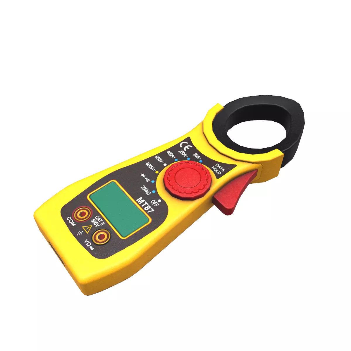 Tong Tester Low Poly Low-poly 3D model_0