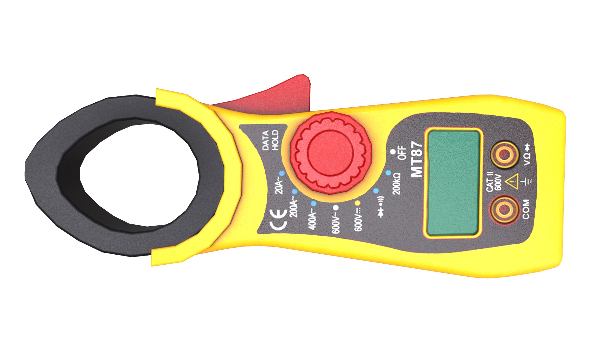 Tong Tester Low Poly Low-poly 3D model_7