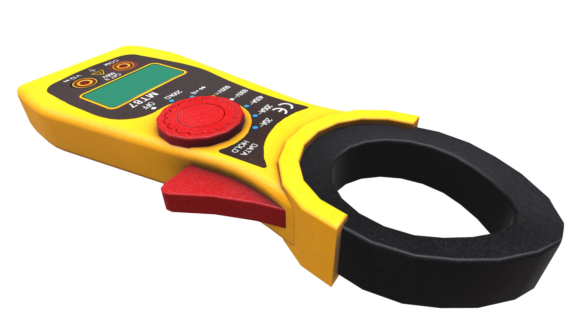 Tong Tester Low Poly Low-poly 3D model_20