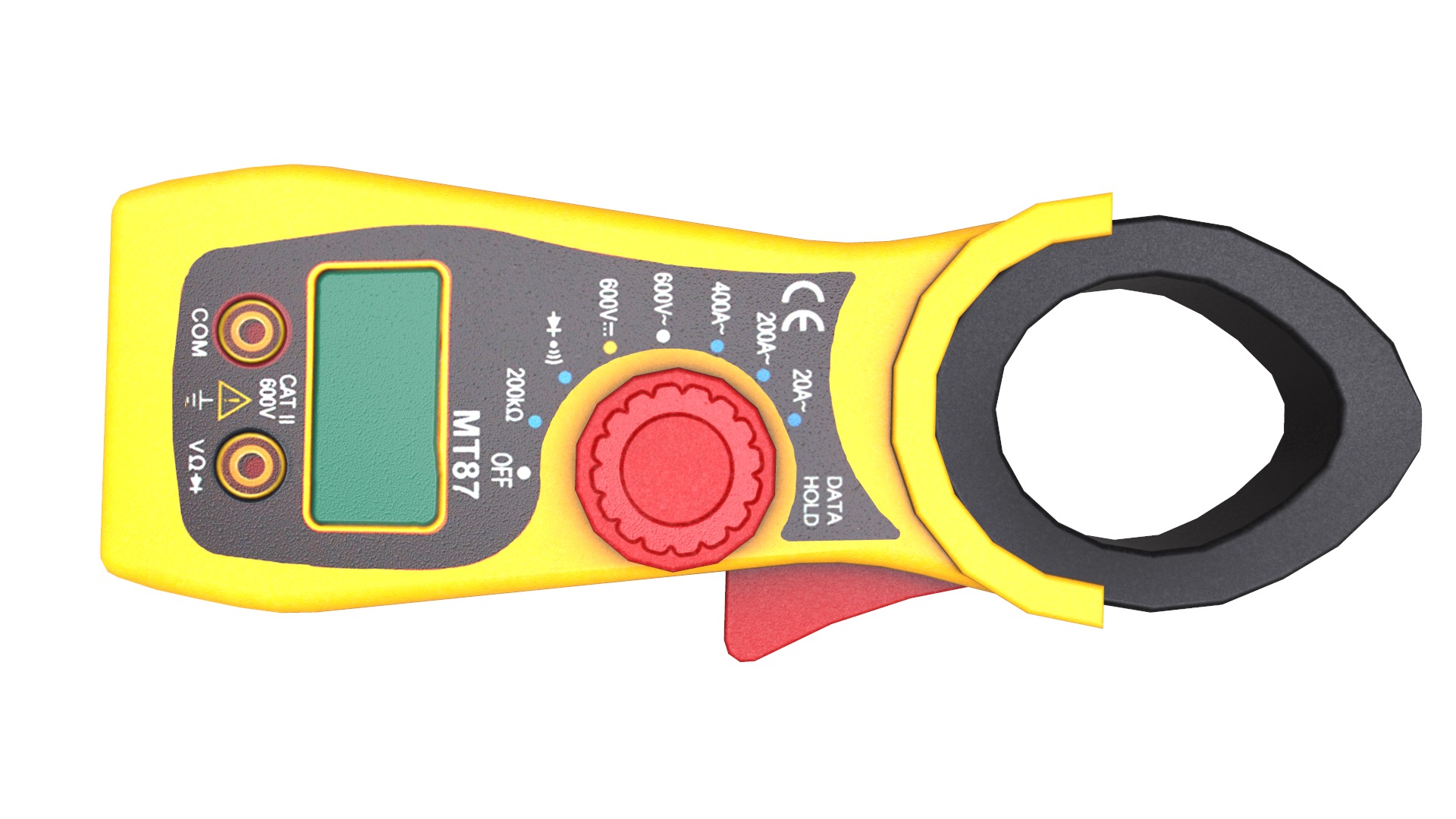 Tong Tester Low Poly Low-poly 3D model_8