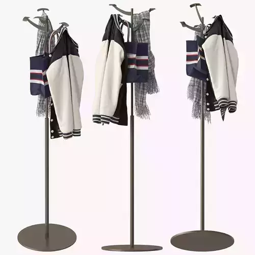 Battista Bontempi Coat Rack 3D model