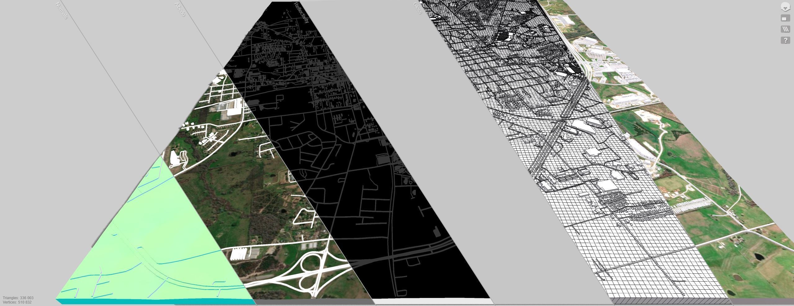 Cityscape Brenham Texas USA 3D model_12